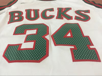 Men 34 Giannis Antetokounmpo Jersey White Milwaukee Bucks Fanatics