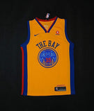 Men 35 Kevin Durant Jersey Yellow The Bay Golden State Warriors City Edition