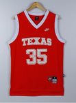 Men 35 Kevin Durant Swingman Jersey Orange Texas Longhorns Jersey