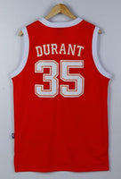 Men 35 Kevin Durant Swingman Jersey Orange Texas Longhorns Jersey