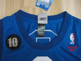 Men 3 Allen Iverson Jersey Blue&Red Philadelphia 76ers Jersey Swingman