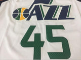 Men 45 Donovan Mitchell Jersey White Utah Jazz Fanatics Swingman