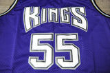 Men 55 Jason Williams Jersey Blue Sacramento Kings Throwback Swingman