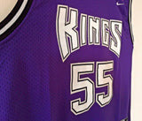 Men 55 Jason Williams Jersey Purple Sacramento Kings Throwback Swingman