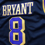 Men 8 Kobe Bryant Jersey Black Christmas Los Angeles Lakers Swingman Jersey