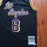 Men 8 Kobe Bryant Jersey Black Christmas Los Angeles Lakers Swingman Jersey