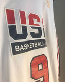 Men 1992 USA Olympic 9 Michael Jordan Jersey Chicago Bulls Jersey