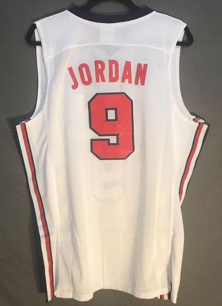 Men 1992 USA Olympic 9 Michael Jordan Jersey Chicago Bulls Jersey
