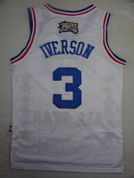 All Star Men 3 Allen Iverson Jersey White Philadelphia 76ers Jersey Fanatics