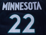 Men 22 Andrew Wiggins Jersey Black Minnesota Timberwolves Jersey Player