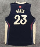 Men 23 Anthony Davis Jersey Dark Blue New Orleans Pelicans Christmas