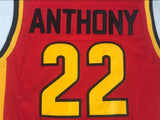 Men 22 Carmelo Anthony Jersey Red Oak Hill Swingman Jersey Fanatics