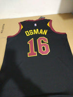Men 16 Cedi Osman Jersey Black Cleveland Cavaliers Jersey Fanatics