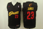 Men 23 Lebron James Jersey Black Cleveland Cavaliers Jersey Fanatics