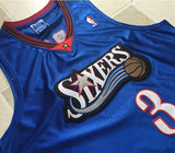 Men 3 Allen Iverson Jersey Blue Philadelphia 76ers Jersey Fanatics
