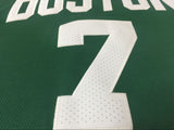 Men 7 Jaylen Brown Jersey Green Boston Celtics Jersey Swingman Fanatics