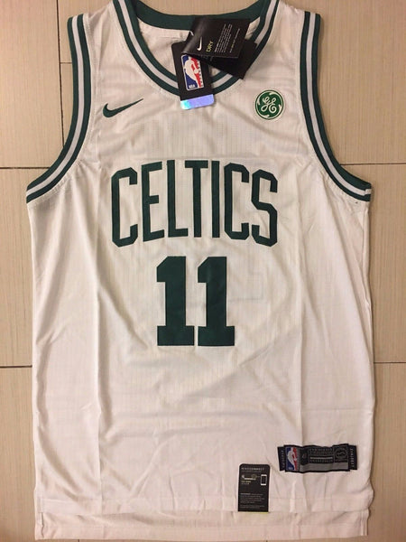 Men 11 Kyrie Irving Celtics Jersey White Boston Celtics Jersey Fanatics