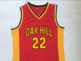 Men 22 Carmelo Anthony Jersey Red Oak Hill Swingman Jersey Fanatics
