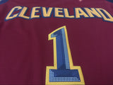 Men 1 Derrick Rose Jersey Red Cleveland Cavaliers Jersey Swingman Fanatics
