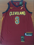 Men 3 Isaiah Thomas Jersey Red Cleveland Cavaliers Jersey Swingman Fanatics