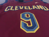 Men CAVS 9 Dwyane Wade Jersey Red Cleveland Cavaliers Fanatics Icon edition