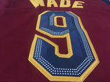 Men CAVS 9 Dwyane Wade Jersey Red Cleveland Cavaliers Fanatics Icon edition