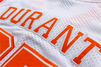 Men 35 Kevin Durant Swingman Jersey White Texas Longhorns Jersey