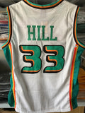 Men 33 Grant Hill Jersey White Detroit Pistons Jersey Swingman Fanatics