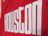 Men 34 Hakeem Olajuwon Jersey Red Houston Rockets Swingman Jersey