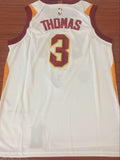 Men 3 Isaiah Thomas Jersey White Cleveland Cavaliers Jersey Swingman Fanatics