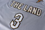 Men 3 Isaiah Thomas Jersey the Land Gray Cleveland Cavaliers Jersey City Edition