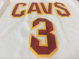 Men 3 Isaiah Thomas Jersey White Cleveland Cavaliers Jersey Swingman Fanatics