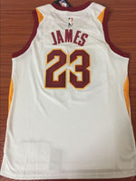 Men CAVS 23 Lebron James Jersey White Cleveland Cavaliers Jersey Fanatics