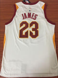 Men CAVS 23 Lebron James Jersey White Cleveland Cavaliers Jersey Fanatics