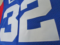 Men 32 Julius Erving Jersey New York Nets Blue Hardwood Classic