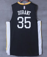 Men 35 Kevin Durant the Town Jersey Black Golden State Warriors Player