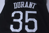 Men 35 Kevin Durant the Town Jersey Black Golden State Warriors Player