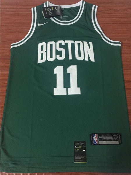 Men 11 Kyrie Irving Jersey Green Boston Celtics Swingman Jersey Fanatics