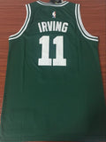 Men 11 Kyrie Irving Jersey Green Boston Celtics Swingman Jersey Fanatics