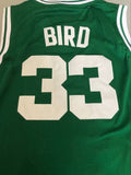 Men 33 Larry Bird Jersey Green Boston Celtics Swingman Jersey Fanatics