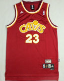 Men CAVS 23 Lebron James Swingman Jersey Red Cleveland Cavaliers Jersey