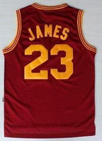 Men 23 Lebron James Christmas Jersey Cleveland Cavaliers Swingman Jersey