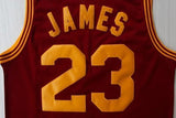 Men 23 Lebron James Christmas Jersey Cleveland Cavaliers Swingman Jersey