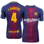 Men 4 Ivan Rakitic Jersey Soccer Barcelona Jersey 2018 La Liga