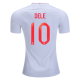 Men #10 Dele Jersey Home England Jersey 2018 FIFA World Cup