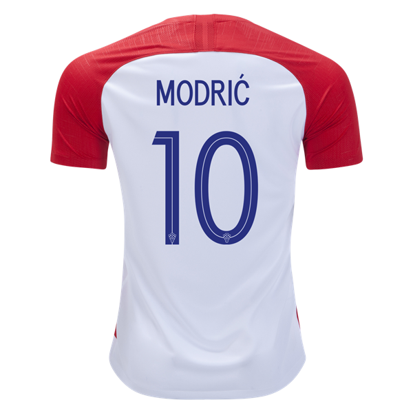 Men #10 Luka Modrić Jersey Croatia National 2018 FIFA World Cup Player