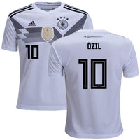 Men #10 Ozil Jersey Home Germany National 2018 FIFA World Cup