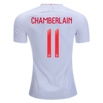 Men #11 Chamberlain Jersey Home England National 2018 FIFA World Cup