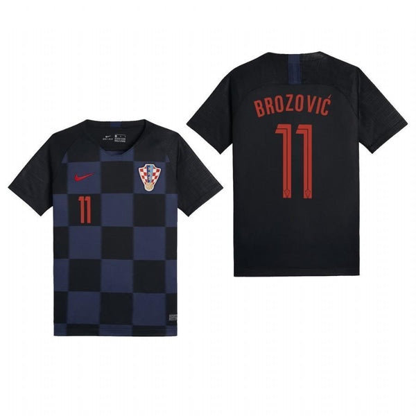 Men #11 Marcelo Brozović Jersey Croatia National 2018 FIFA World Cup Fanatics