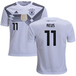 Men #11 Reus Jersey Home Germany National 2018 FIFA World Cup